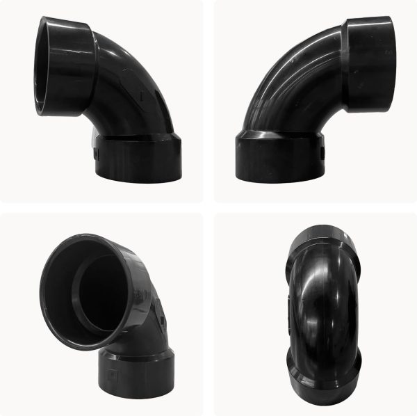 Lesso ABS 90 Degree Elbow Fitting Durable Lightweight-3