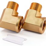 Barbed Elbow Fittings Brass MSAEIQUN Adapter Industrial Use-0