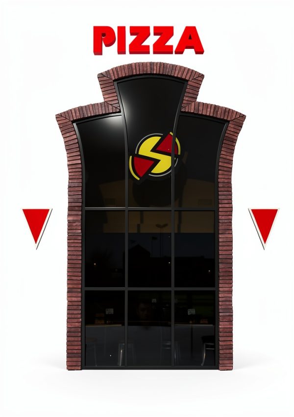 Stone Master Molds Rubber Brick Mold Beige Square DIY-4