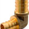Uenede Brass PEX Elbow Fittings Plumbing Heating Connectors-3