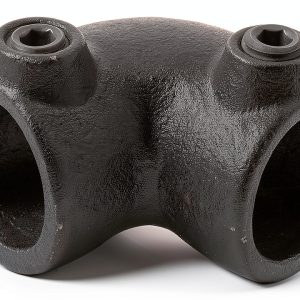 Steel Tek 3/4 Inch Black Cast Iron Elbow Fitting for-0