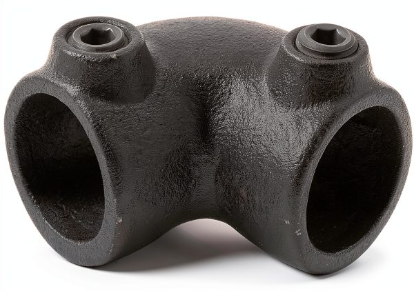 Steel Tek 3/4 Inch Black Cast Iron Elbow Fitting for-0