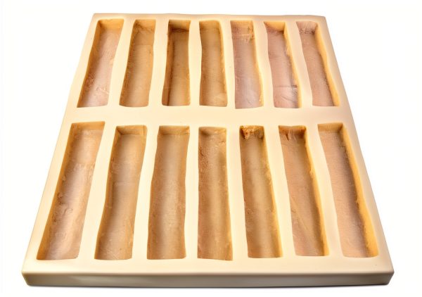 Stone Master Molds Rubber Brick Mold Beige Square DIY-0