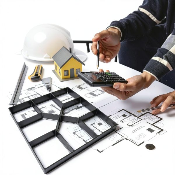 Crystal Lemon Concrete Molds Durable Plastic Landscape Forms-7