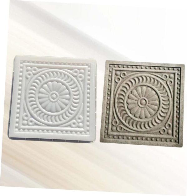 Kisangel Plastic Brick Mold DIY Concrete Stepping Stone-6