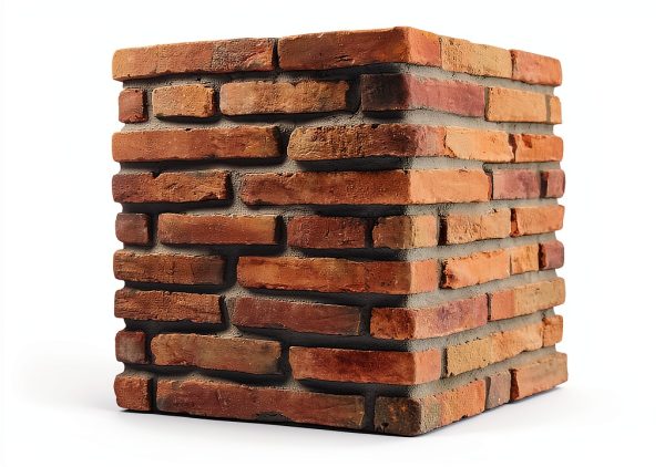 Stone Master Molds Rubber Brick Mold Beige Square DIY-5