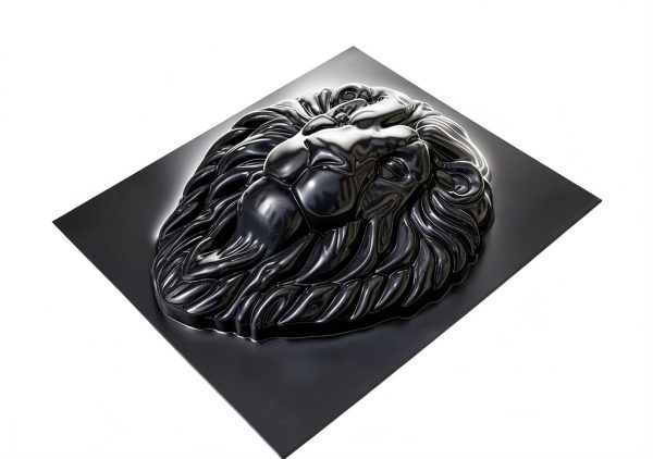 Lion Concrete Mold BETONEX ABS Plastic Garden Sculpture DIY-2