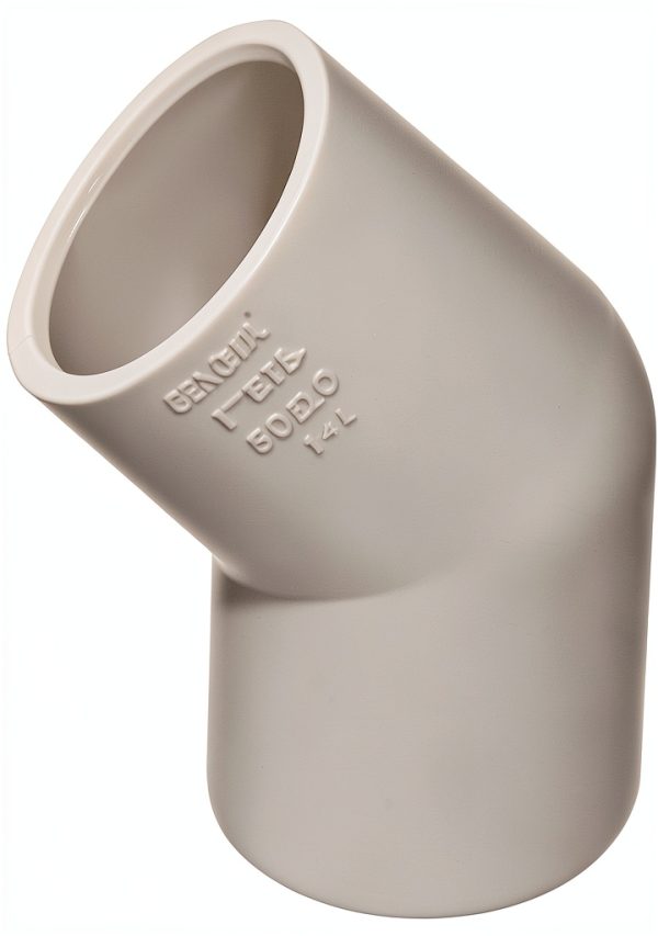 Charlotte CPVC 45 Degree Elbow Plastic Fitting Industrial-6