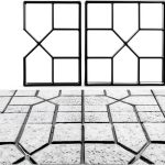 Crystal Lemon Concrete Molds Durable Plastic Landscape Forms-0