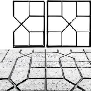 Crystal Lemon Concrete Molds Durable Plastic Landscape Forms-0