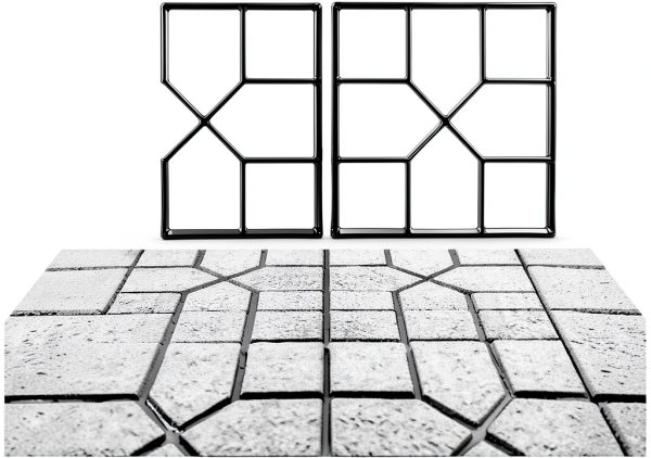 Crystal Lemon Concrete Molds Durable Plastic Landscape Forms-0