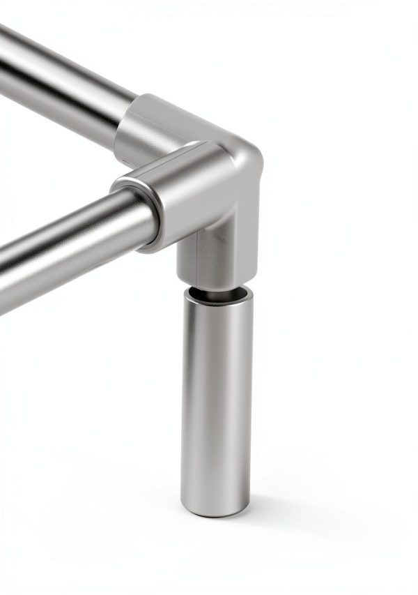 Totority Baby Playpen Corner Connectors Light Grey Safe-3