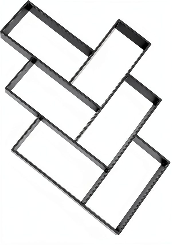 DOITOOL Concrete Molds Reusable Walk Maker DIY Garden Path-5