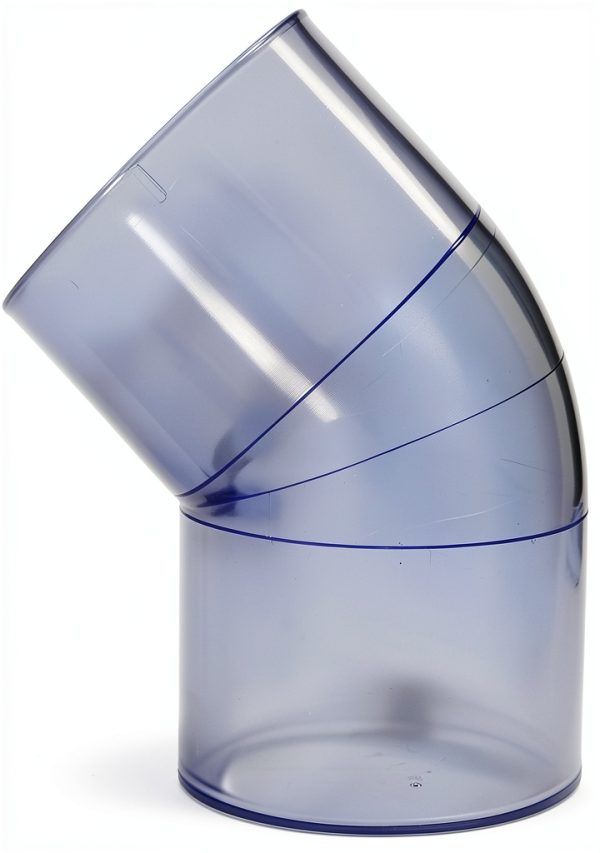 Clear PVC Fittings Barbed Elbow Adapters Jumpanny Industrial-0
