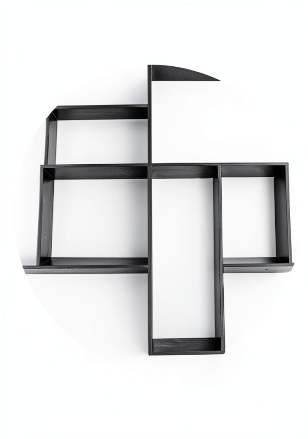 DOITOOL Concrete Molds Reusable Walk Maker DIY Garden Path-2