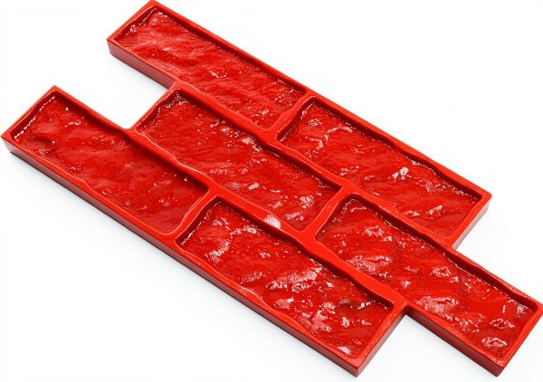 Genseino Concrete Stamps PU Material Hand Powered Stone-0