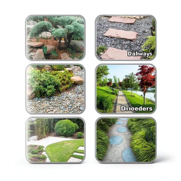 Oycevila Gravel Glue Outdoor Landscaping Stone Masonry Forms-6