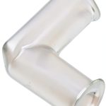 Barbed Elbow Fittings Plastic Clear BleedZone 90 Degree-0