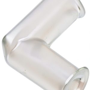 Barbed Elbow Fittings Plastic Clear BleedZone 90 Degree-0