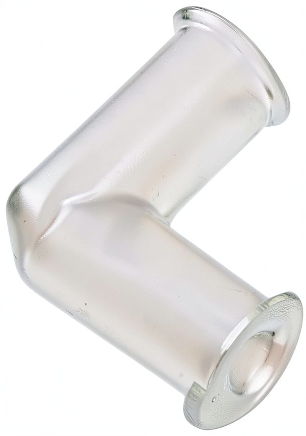 Barbed Elbow Fittings Plastic Clear BleedZone 90 Degree-0
