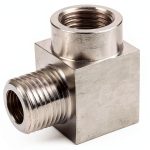 Generic Stainless Steel Elbow Adapter Female to Male Fitting-0
