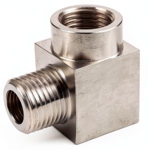 Generic Stainless Steel Elbow Adapter Female to Male Fitting-0