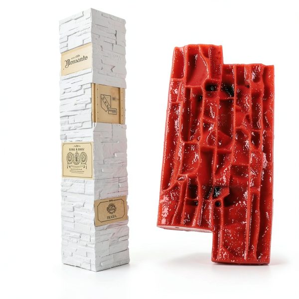 YIPONYT Concrete Stamp Pad Granite Mat Stone Texture Tool-1