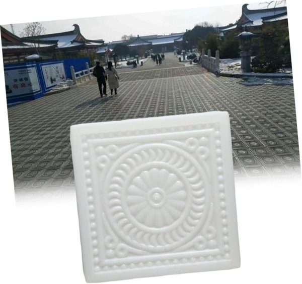 Kisangel Plastic Brick Mold DIY Concrete Stepping Stone-7