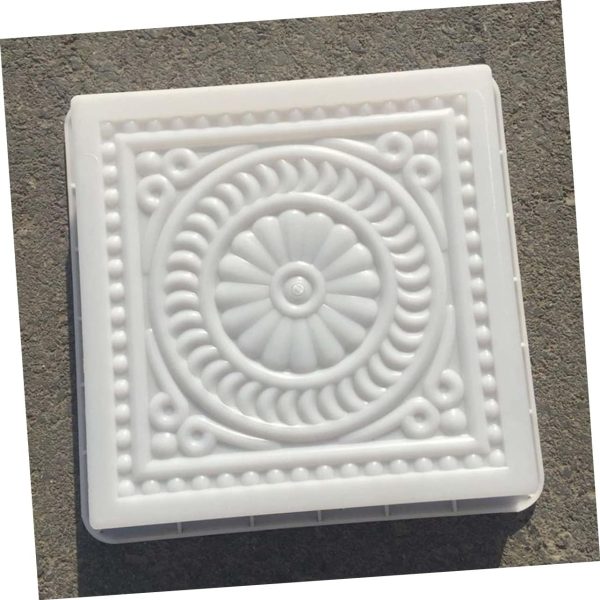 Kisangel Plastic Brick Mold DIY Concrete Stepping Stone-4