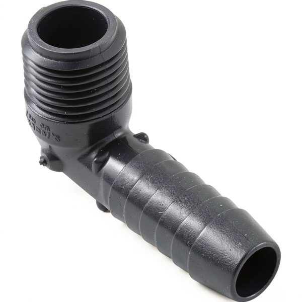 Barb 90 Elbow PVC Fitting Lasco 12mpt x 12b Industrial-0