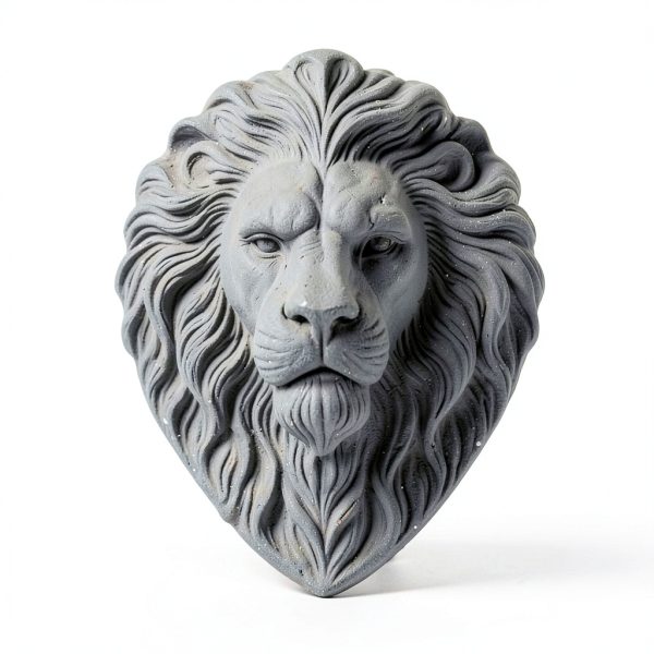 Lion Concrete Mold BETONEX ABS Plastic Garden Sculpture DIY-1