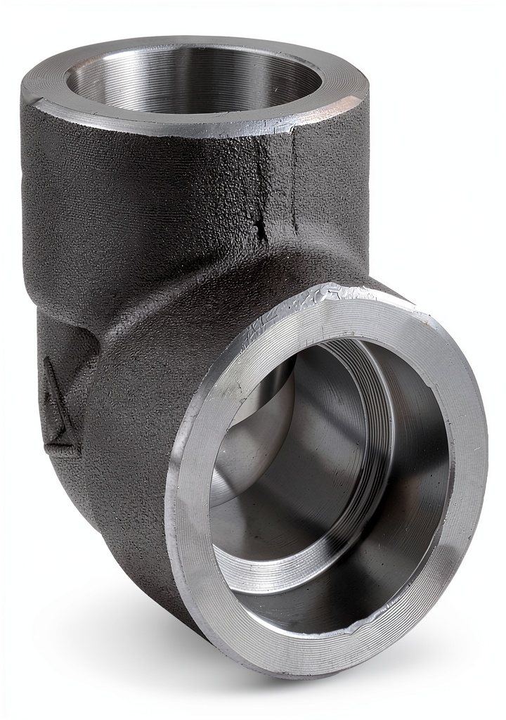 GRAINGER APPROVED barbed elbow fitting in an industrial setting