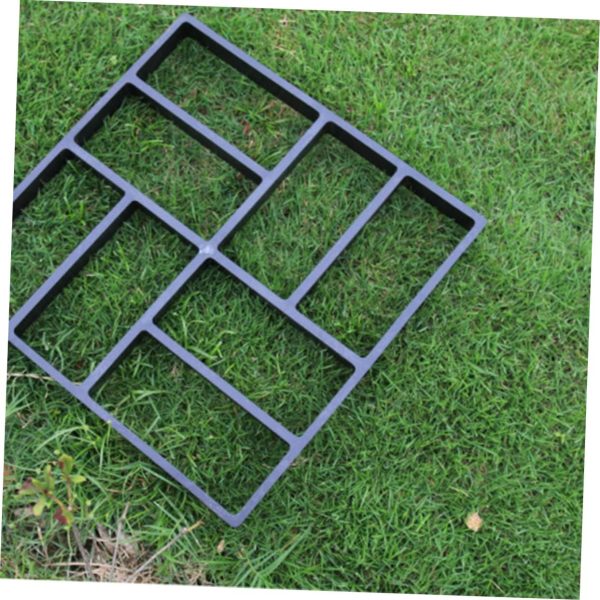 KONTONTY Concrete Mold Reusable DIY Garden Walkway Stone-2