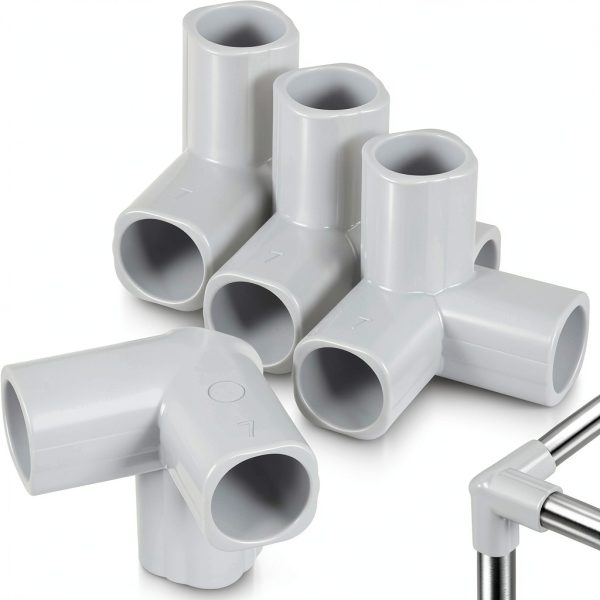 Totority Baby Playpen Corner Connectors Light Grey Safe-0