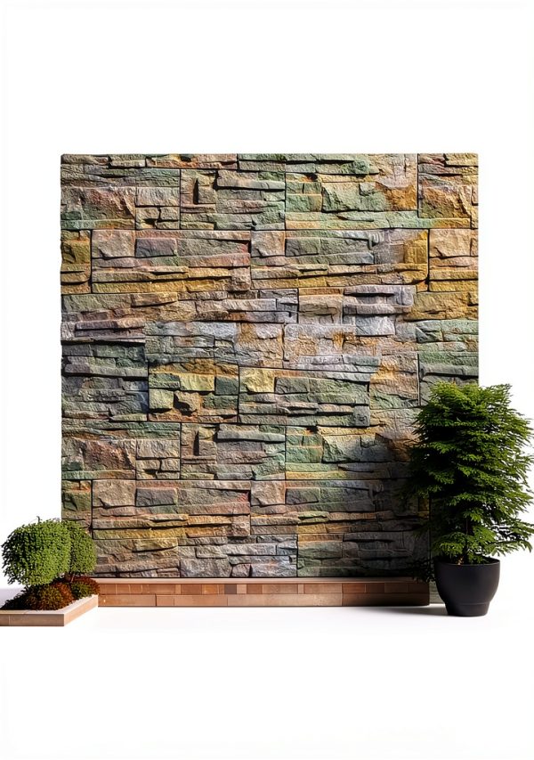 Betonex Wall Tile Mold Plastic Square 5pcs Set-5