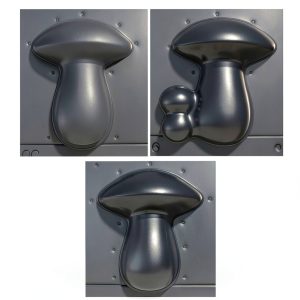 Plastic Mold Leaf for Concrete 6 BETONEX-0