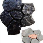 Flagstone Mold Set AUTUMN Concrete Molds Reusable-0
