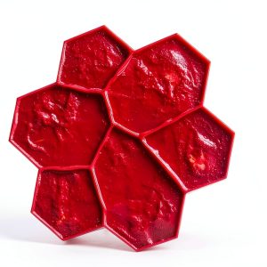ZSAMONOR Concrete Texture Skin Red Polyurethane Tool-0