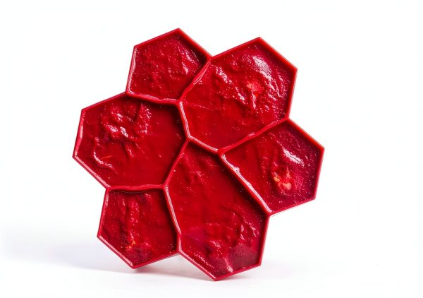 ZSAMONOR Concrete Texture Skin Red Polyurethane Tool-0
