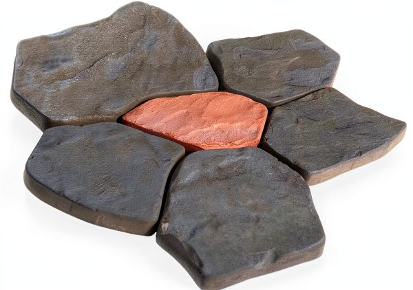 Flagstone Mold Set AUTUMN Concrete Molds Reusable-2