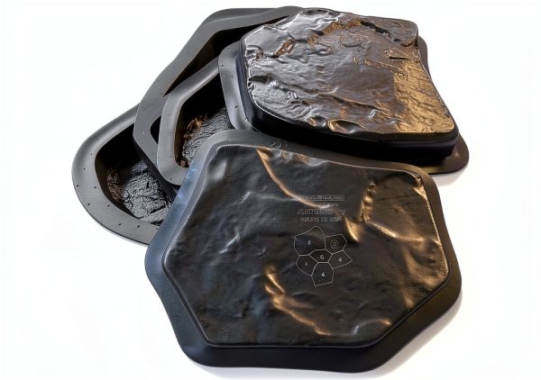 Flagstone Mold Set AUTUMN Concrete Molds Reusable-3
