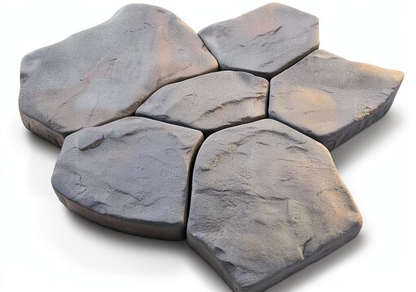 Flagstone Mold Set AUTUMN Concrete Molds Reusable-4