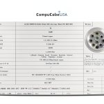 CompuCablePlusUSA 9-Conductor ST-26 AWG Mylar Shielded Cable Gray PVC-0