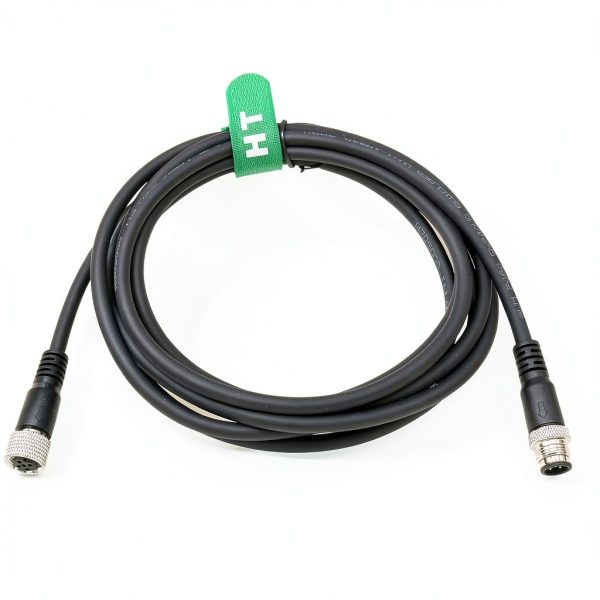 M12 5 Pin Male Female Shielded Cable for Actuator Sensor HangTon 5M-0