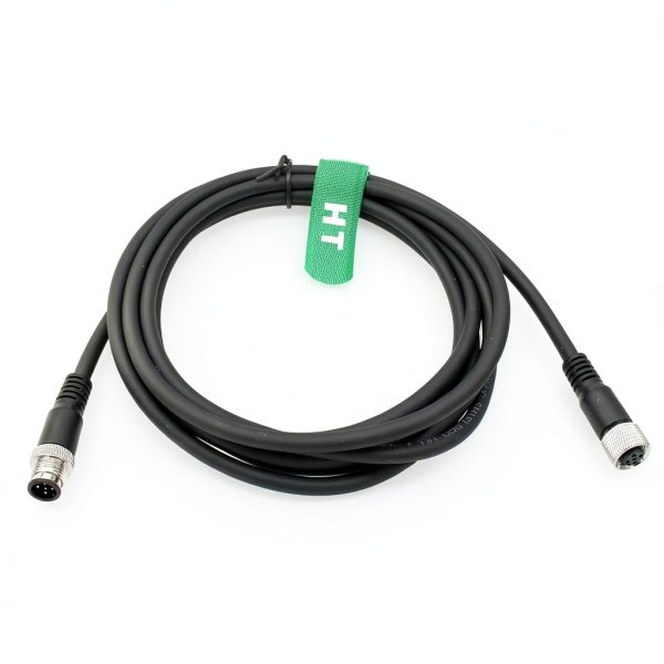 M12 5 Pin Male Female Cable 20M - HangTon Connect Actuator Wire-4