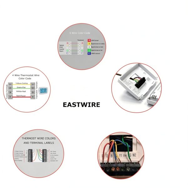 Thermostat Wire 18/10 18AWG 10-Conductor Copper ETL CL2 250ft eastwire-4