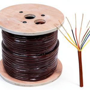 Thermostat Wire 18/10 18AWG 10-Conductor Copper ETL CL2 250ft eastwire-0