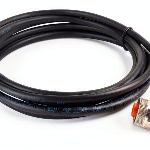 IFM EVC004 M12X1 Female Angled 4-Pin 2M PUR Cable Industrial Connector-0